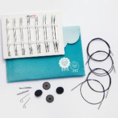 12370 Set of 13 cm Nova Cubics KnitPro Interchangeable Needles