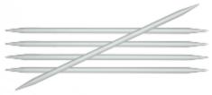 45103 Спицы носочные Basix Aluminum KnitPro, 15 см, 3.00 мм