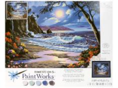 91185 Paint by Number Kit By the Sea Dimensions