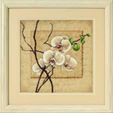 35176 Counted cross stitch kit DIMENSIONS "Oriental Orchids"