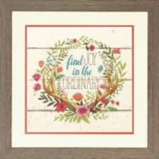 70-35365 Counted cross stitch kit DIMENSIONS "Rustic Bloom"