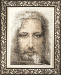 Cross-stitch kit М-202 "Sacred relic of Christians - Turin Shroud - truthful image of Our Lord Jesus Christ" 