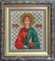 Beadwork kit B-1059 "The Icon of St. Martyr Nadia" 