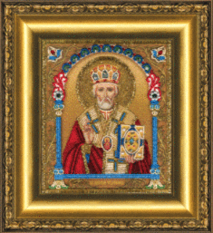 Beadwork kit B-1230 "The Icon of St. Nicholas the Wonderworker" 