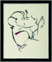 Cross-stitch kit М-194 "Desired kiss"