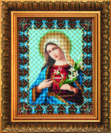 Beadwork kit B-1232 "The Icon of The Immaculata Heart of Mary" 