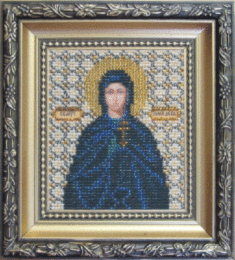 Beadwork kit B-1066 "The Icon of St. Martyr Julia" 