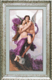 Cross-stitch kit №593 By V. Bugro "The abduction of Psyche"
