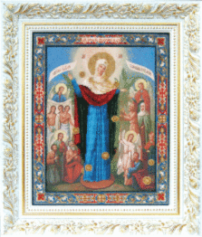Beadwork kit B-1103 "The Icon of the Mother of God Consolation of All the Afflicted" 