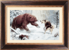 Cross-stitch kit М-23 "Host of forest" 