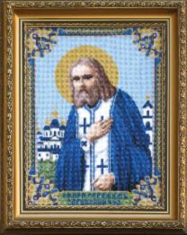 Cross-stitch kit №401 "The Icon of St. Seraphim of Sarov" 