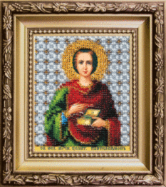 Beadwork kit B-1169 "The Icon of St. Pantaleon, the Great Martyr and Healer" 
