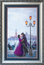 Partial embroidery kit RK-060 “Lunar night in Venice” 