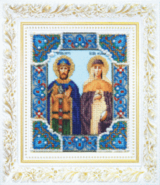 Beadwork kit B-1185 "The Icon of St. Peter and Fevronia" 