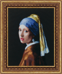 Cross-stitch kit М-66 By Y.Vermeev “Girl with a Pearl Earring” 