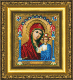 Beadwork kit B-1204 "The Kazan icon of the Mother of God" 