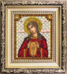 JB-014 "The Icon of The Most Holy Theotokos Succor in Travail"