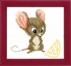 BT-028 Counted cross stitch kit Crystal Art "Ready to go for a walk!"