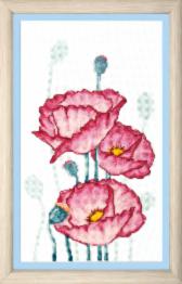 BT-002 Counted cross stitch kit Crystal Art "Blooming dream"
