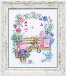 BT-110 Counted cross stitch kit Crystal Art "Date"
