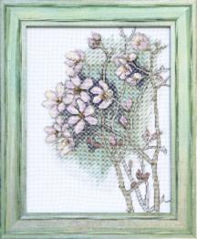BT-126 Counted cross stitch kit Crystal Art "Forest rosemary"