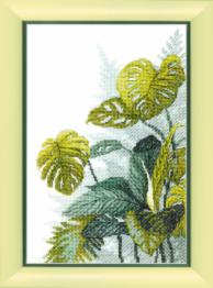 BT-151 Counted cross stitch kit Crystal Art "In tropical forests"