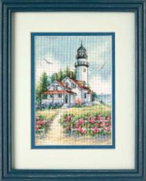 65057 Counted cross stitch kit DIMENSIONS "Scenic Lighthouse"