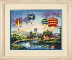 35213 Counted cross stitch kit DIMENSIONS "Balloon Glow"