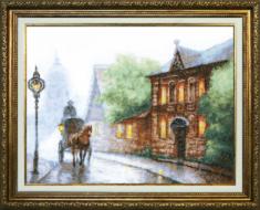 BT-147 Counted cross stitch kit Crystal Art "Carriage"