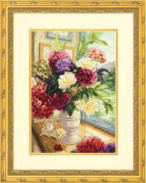 70-35328 Counted cross stitch kit DIMENSIONS "Summer Bouquet"