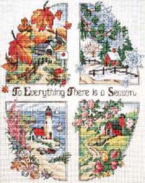 03174 Counted cross stitch kit DIMENSIONS "A Season for Everything"