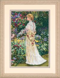 35119 Counted cross stitch kit DIMENSIONS "In her Garden"