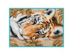 65056 Counted cross stitch kit DIMENSIONS "Beguiling Tiger"