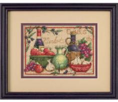 65061 Counted cross stitch kit DIMENSIONS "Mediterranean Flavors"