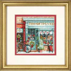 70-08900 Counted cross stitch kit DIMENSIONS "Toy Shoppe"