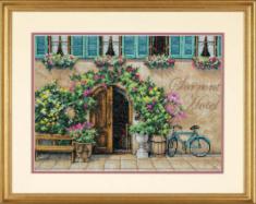 70-35270 counted cross stitch kit DIMENSIONS "Sorrento Hotel"