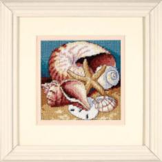 07219 Counted cross stitch kit DIMENSIONS "Shell Collage"