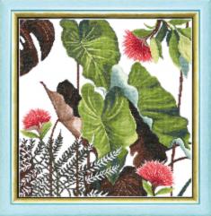 BT-168 Counted cross stitch kit Crystal Art Triptych "Through the hot tropics"