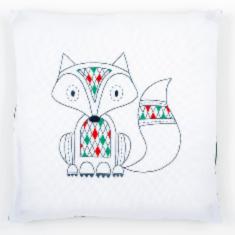 PN-0155312 Vervaco Embroidery Cushion "Fox"