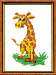Cross-stitch kit №233 "Giraffe"