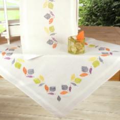 PN-0147513 Vervaco Tablecloth "Colourful Leaves"