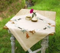 PN-0148520 Vervaco Tablecloth "Cats of all Colours"