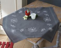 PN-0164728 Vervaco Tablecloth "White Flowers"