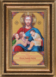 Beadwork kit B-1214 "The Icon of Blessing Children"