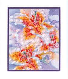 Partial embroidery kit RK-124 "Summer heat"