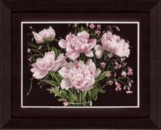 PN-0021224 Counted cross stitch kit LanArte "Tickled Pink"