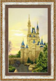 Partial embroidery kit RK-118 "Palace for the princess"