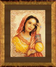 PN-0150004 Counted cross stitch kit LanArte "Eastern Princess"