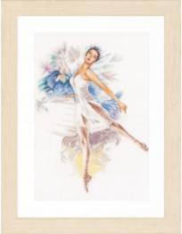 PN-0156939 Counted cross stitch kit LanArte "Ballerina"