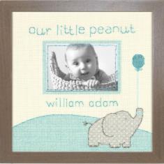 70-35348 Counted cross stitch kit DIMENSIONS "Little Peanut"